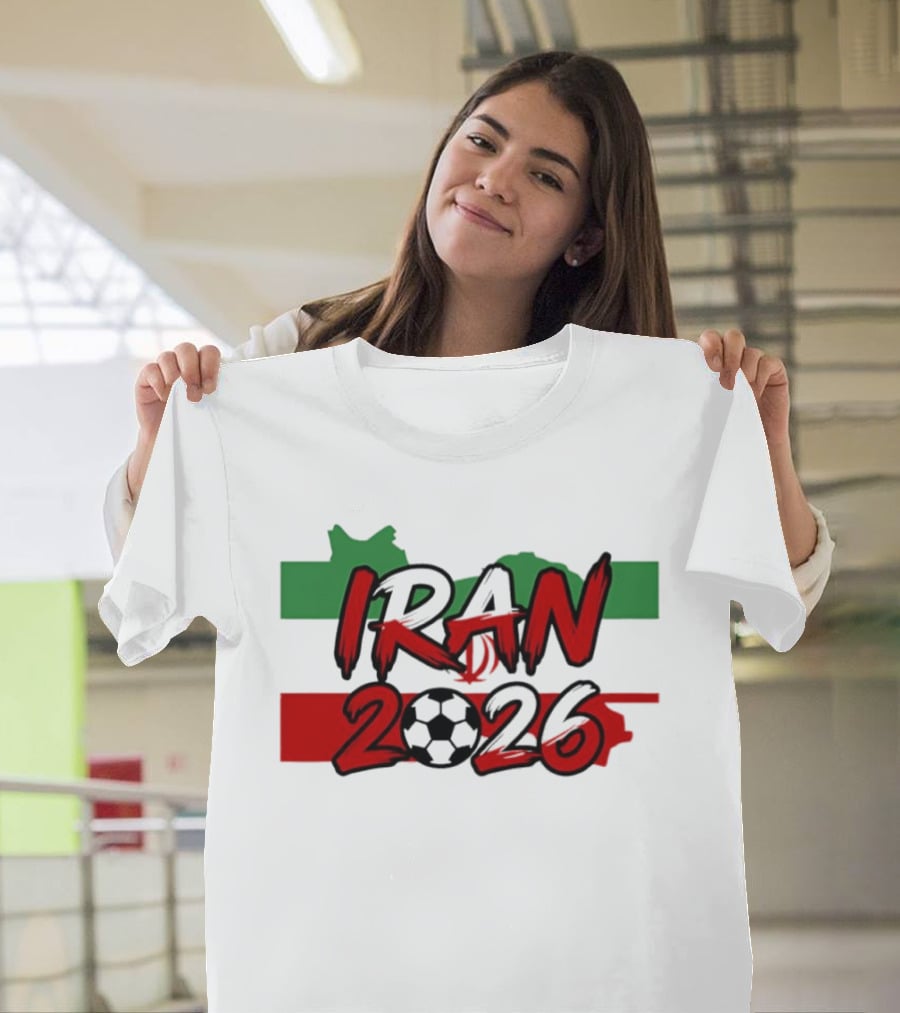 IRAN 2026 World Cup Soccer National Team T-Shirt