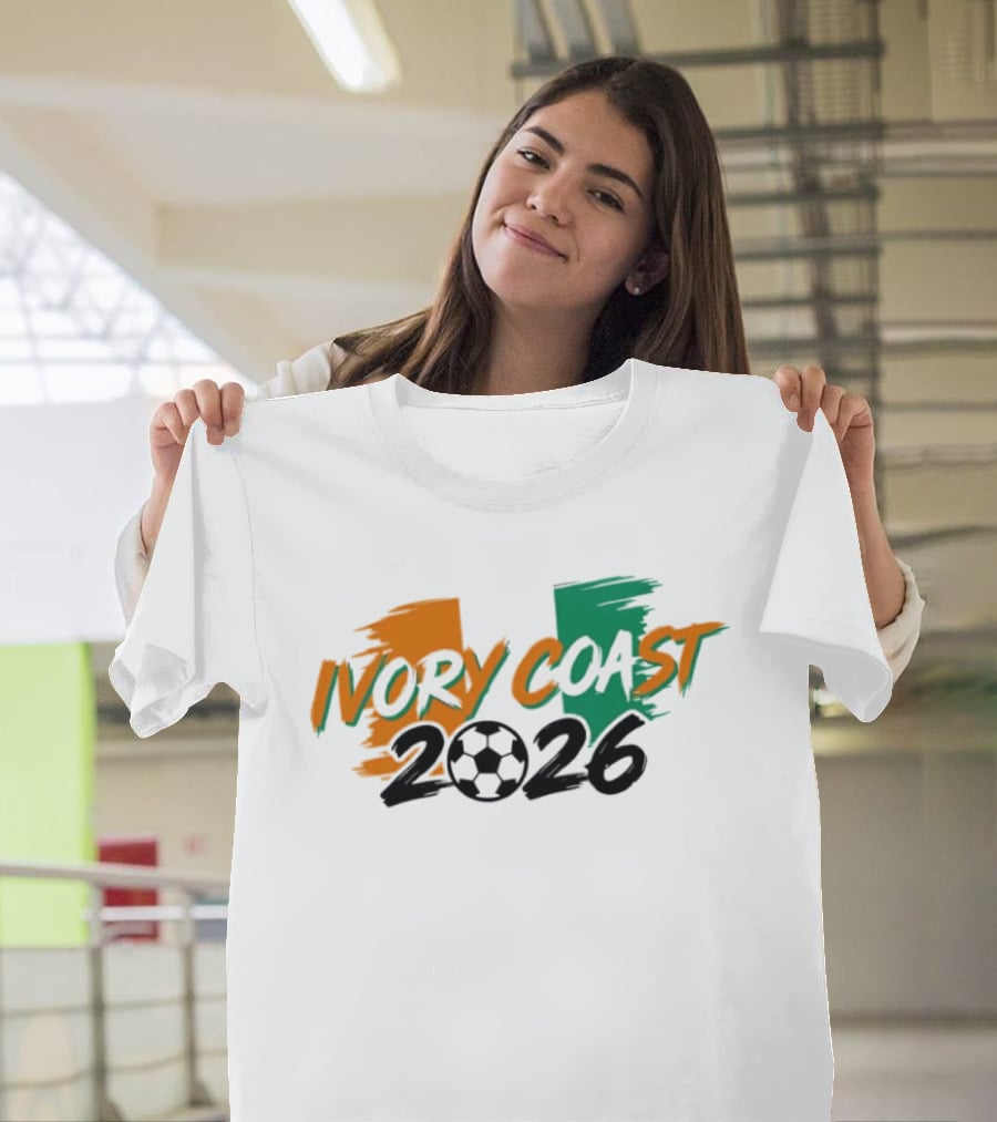 Ivory Coast 2026 Soccer Fan Gear T-Shirt