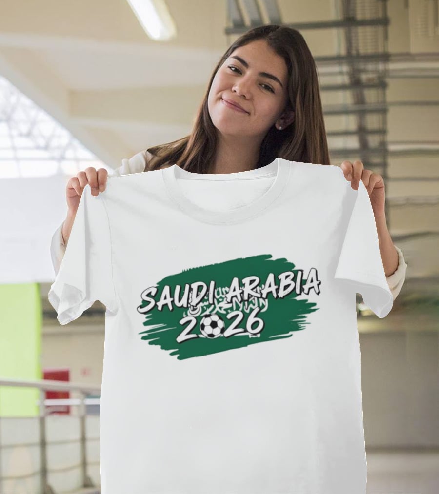 Saudi Arabia 2026 Soccerball T-Shirt