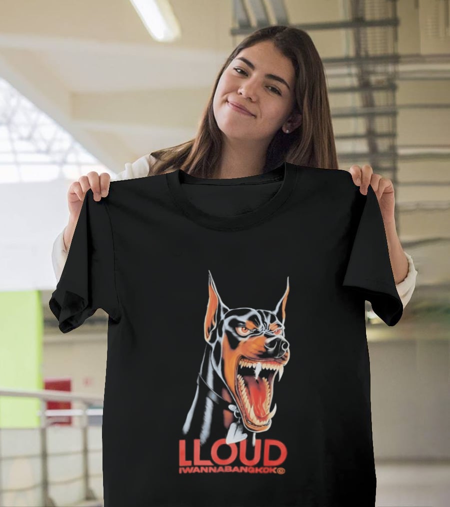LLoud Doberman Bangkok I Wanna T-Shirt