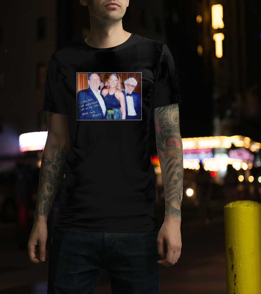 To The Two Most Important Men In My Life With Love Blake T-Shirt