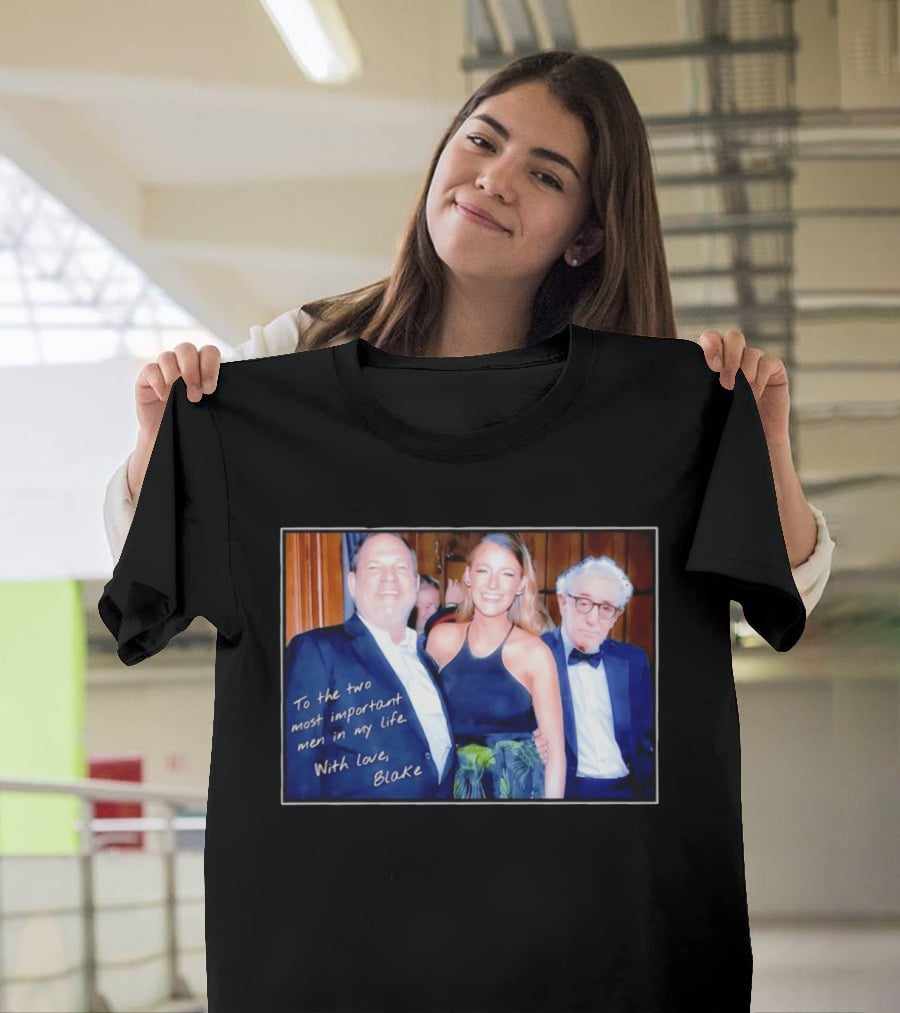 To The Two Most Important Men In My Life With Love Blake T-Shirt