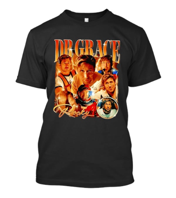 Dr Grace Rocky Ryan Gosling Space Adventure T-Shirt