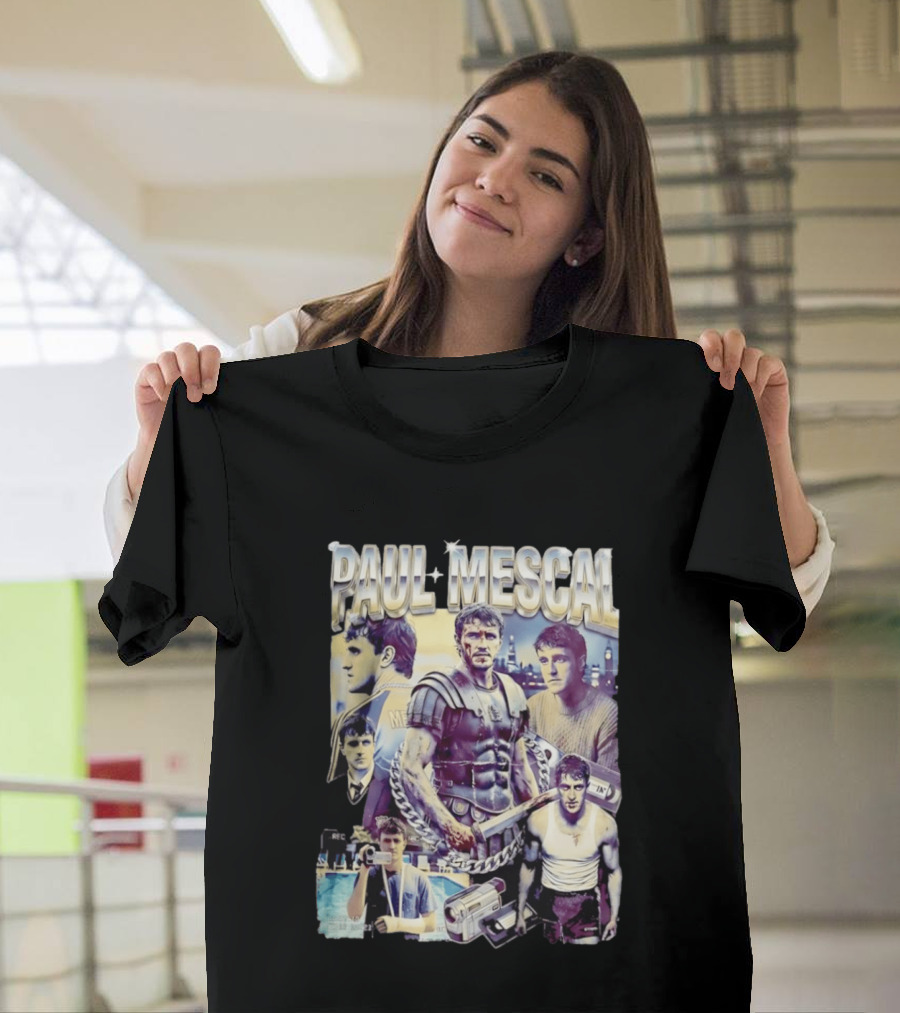 Paul Mescal Gladiator Aftersun Actor Film T-Shirt