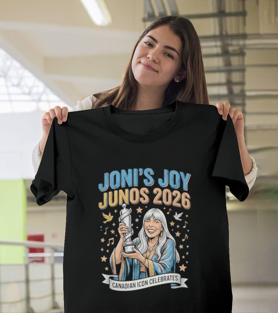 Joni's Joy Junos 2026 Celebration Of Music T-Shirt