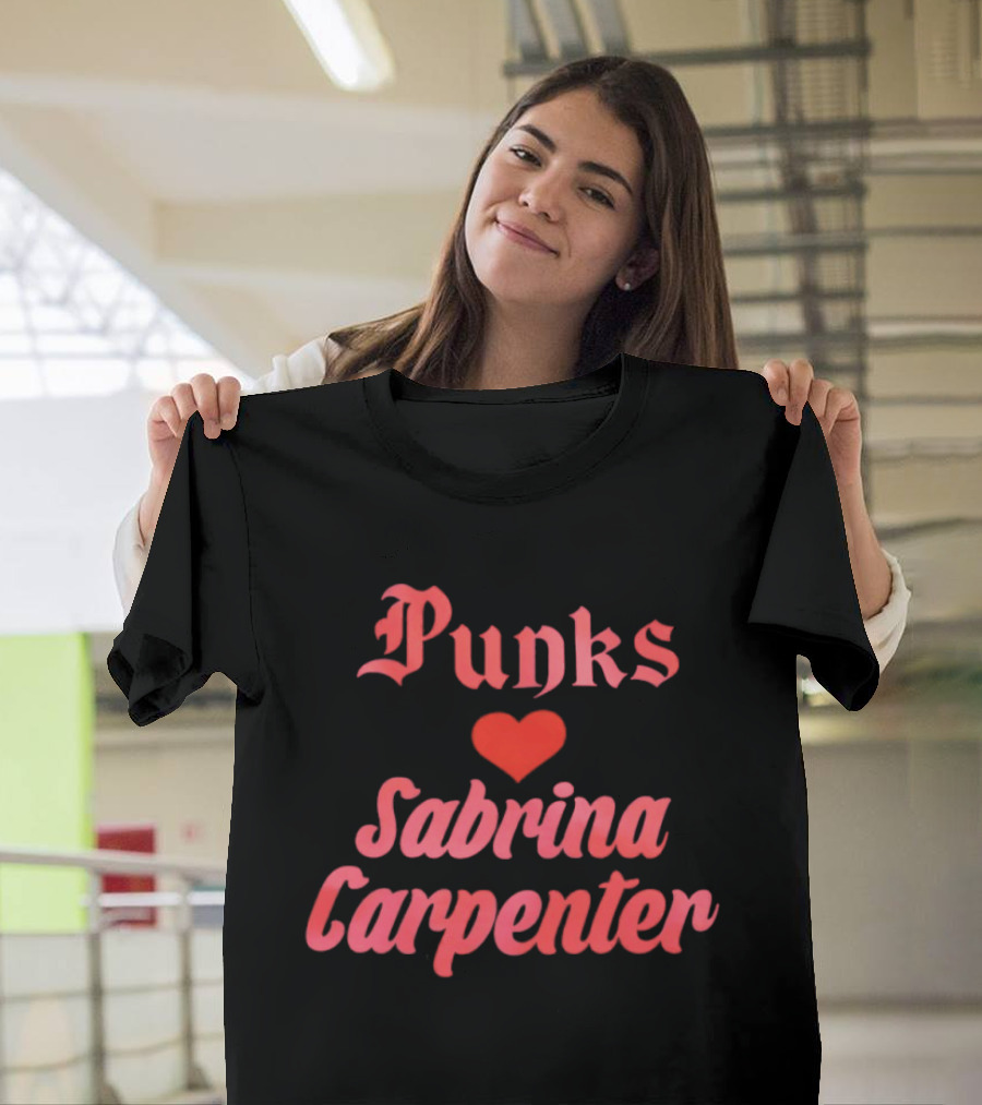 Punks Heart Sabrina Carpenter T-Shirt