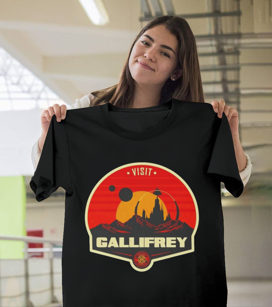 Visit Gallifrey Chrono Citadel Sci Fi World T-Shirt