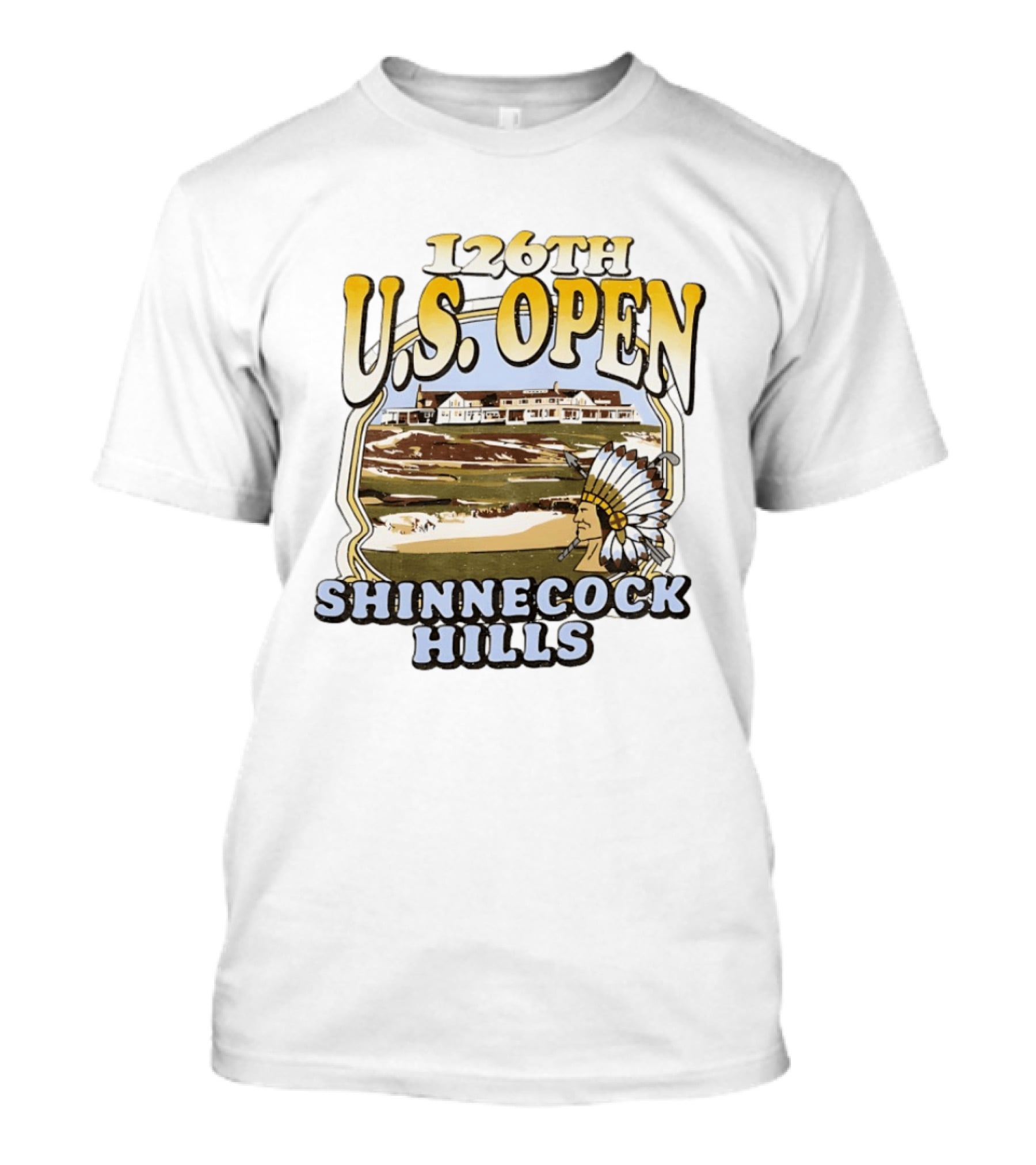 126th U.S. Open Shinnecock Hills Vintage Golf Course T-Shirt