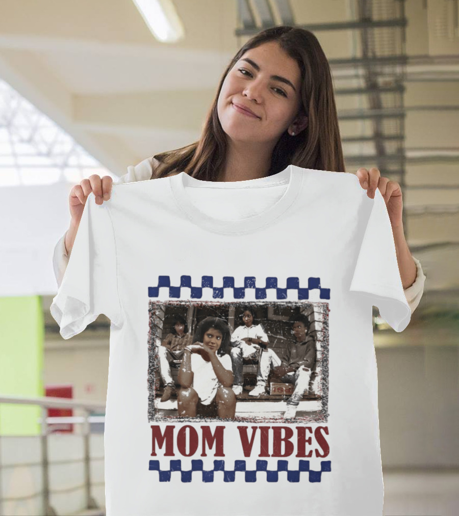 Mom Vibes Retro Mother's Day Family T-Shirt