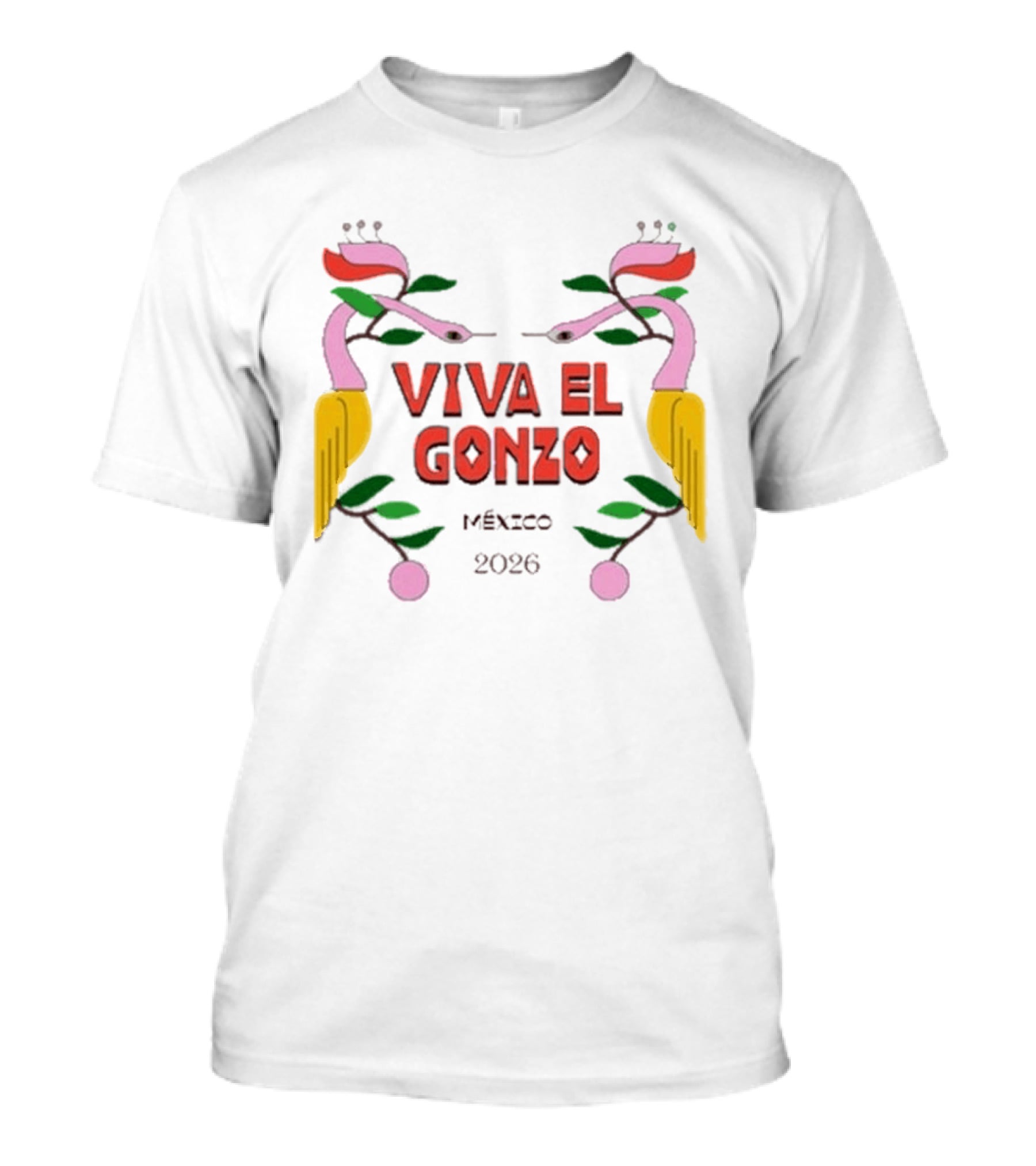 Viva El Gonzo México 2026 Golden Mangrove T-Shirt