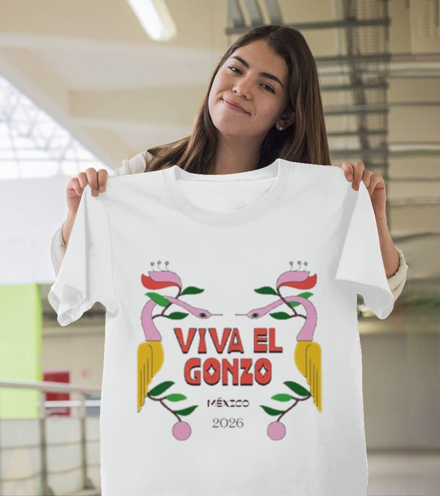 Viva El Gonzo México 2026 Golden Mangrove T-Shirt