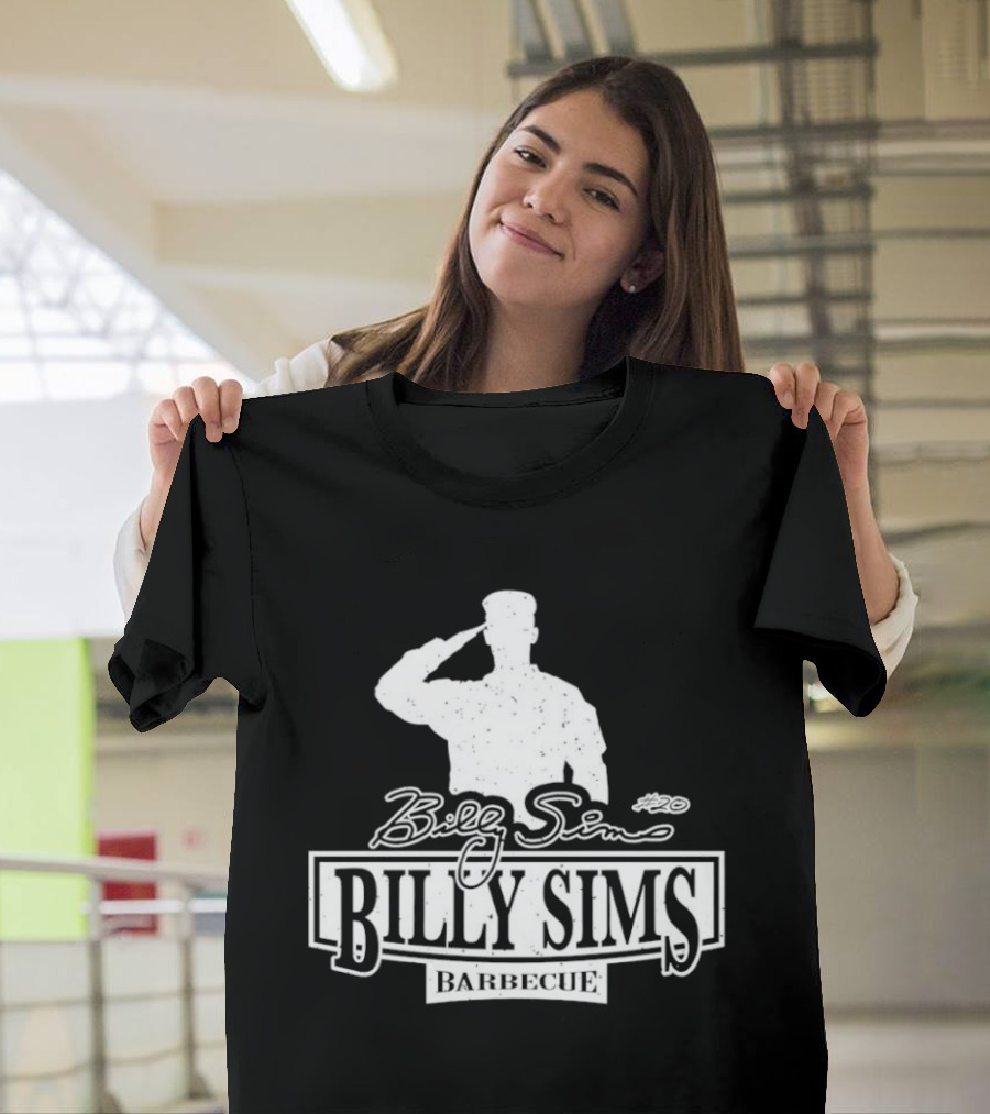 Billy Sims Barbecue T-Shirt