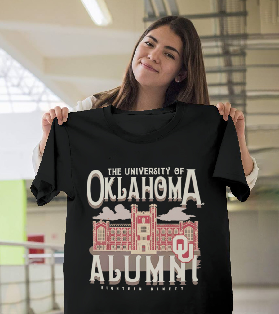 The University Of Oklahoma Alumni Oklahoma Sooners Eighteen Ninety T-Shirt
