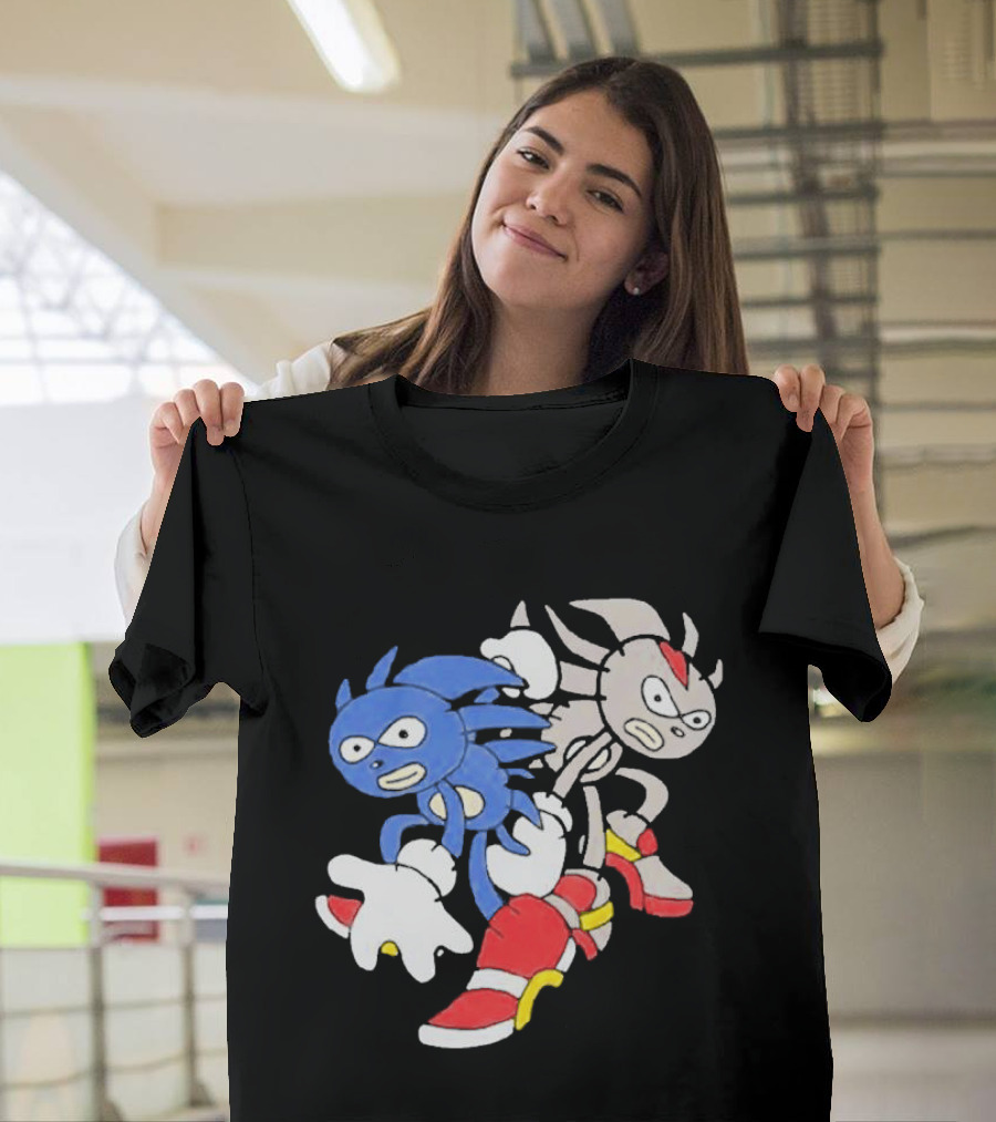 Sanic Coldsteel April Fools Meme Characters T-Shirt