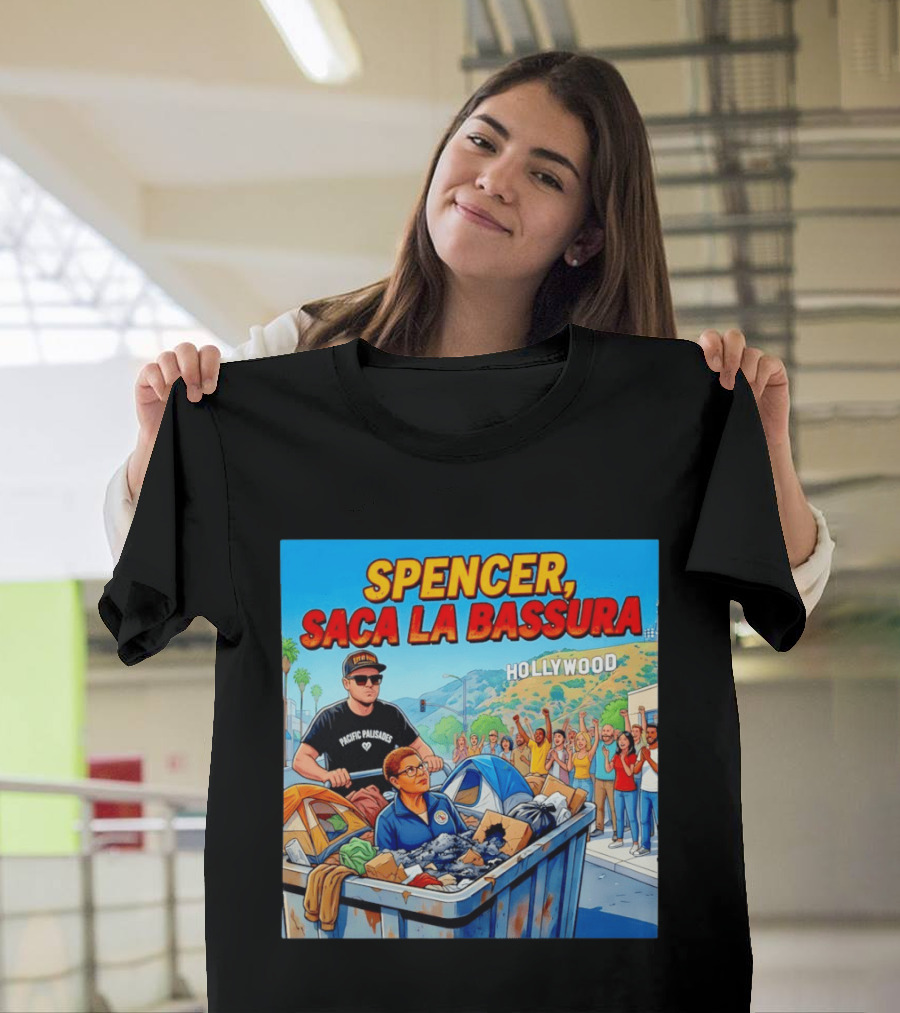 Spencer Saca La Bassura Pacific Palisades Hollywood Scene T-Shirt