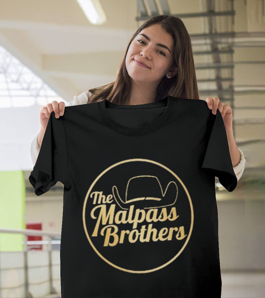 The Malpass Brothers Cowboy Hat Circle T-Shirt