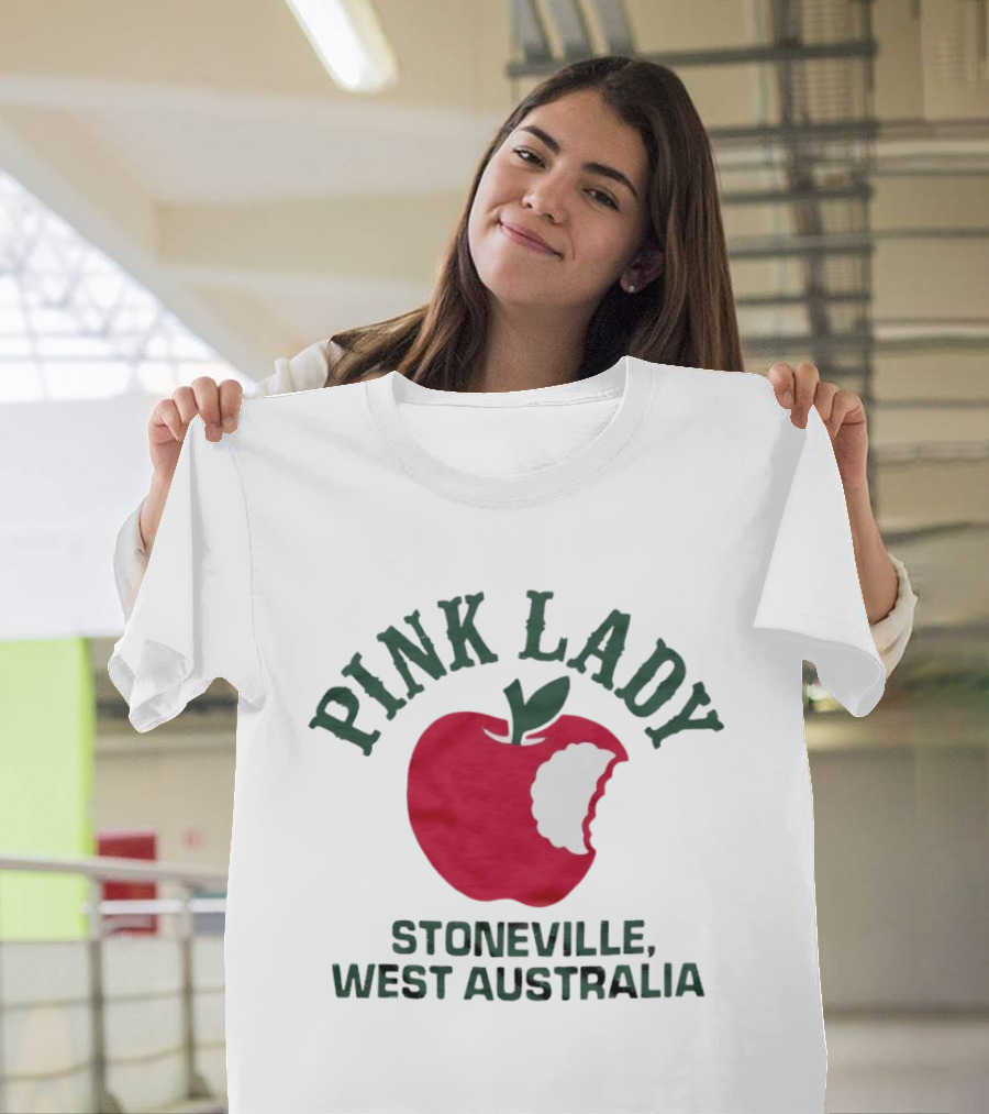 Pink Lady Apple Stoneville West Australia Bite Mark T-Shirt