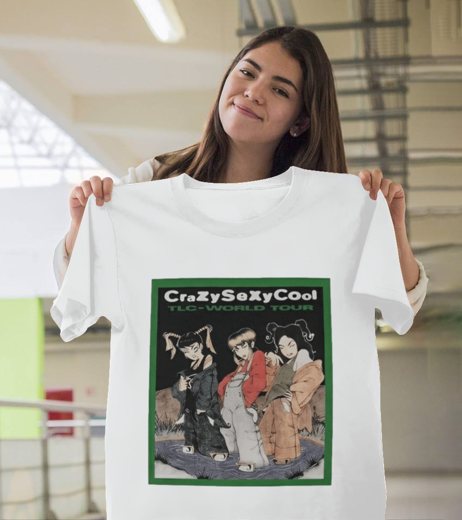 TLC CrazySexyCool World Tour 1995 T-Shirt