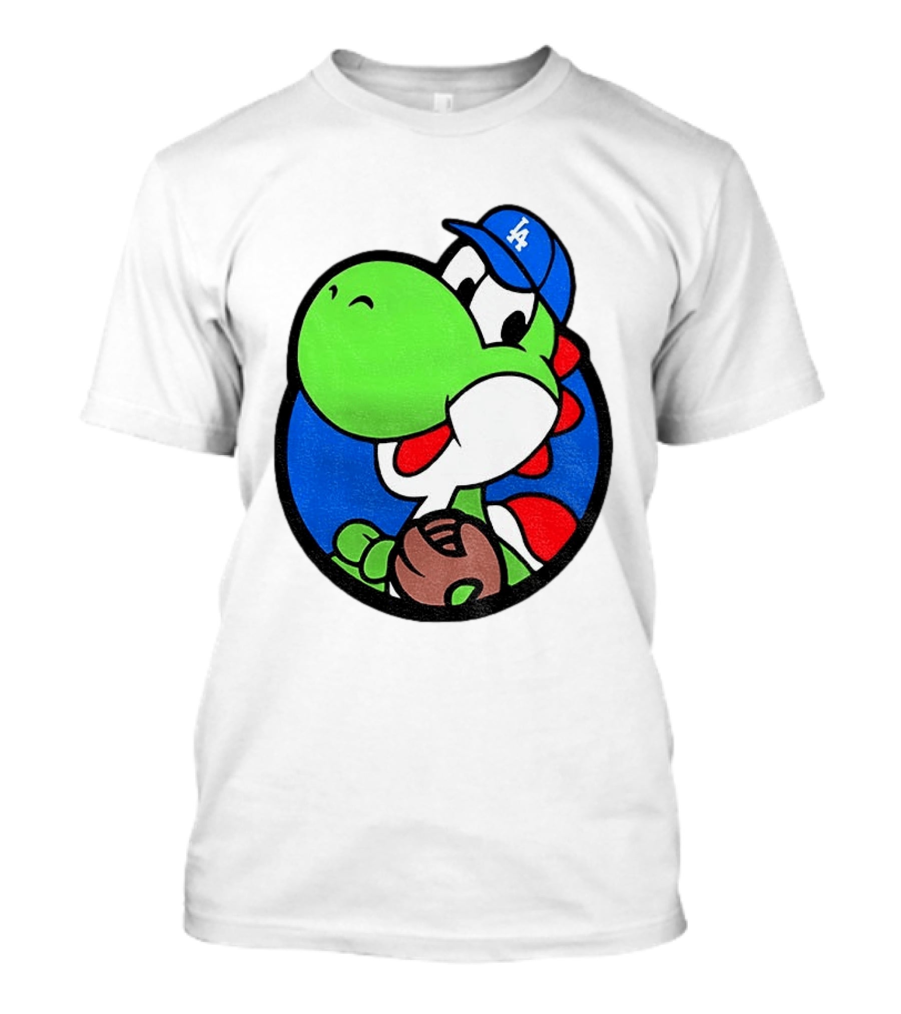 Super Mario Yoshi Los Angeles Dodgers Baseball MLB 2026 T-Shirt
