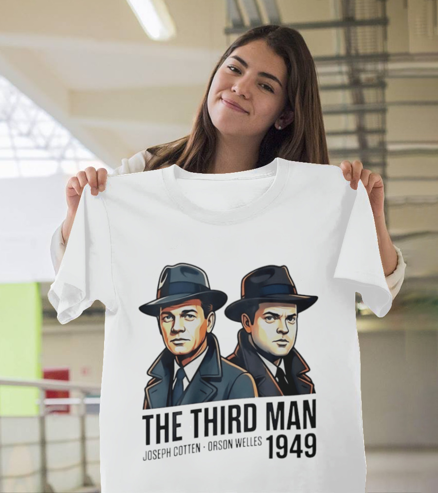 The Third Man Joseph Cotten Orson Welles 1949 T-Shirt