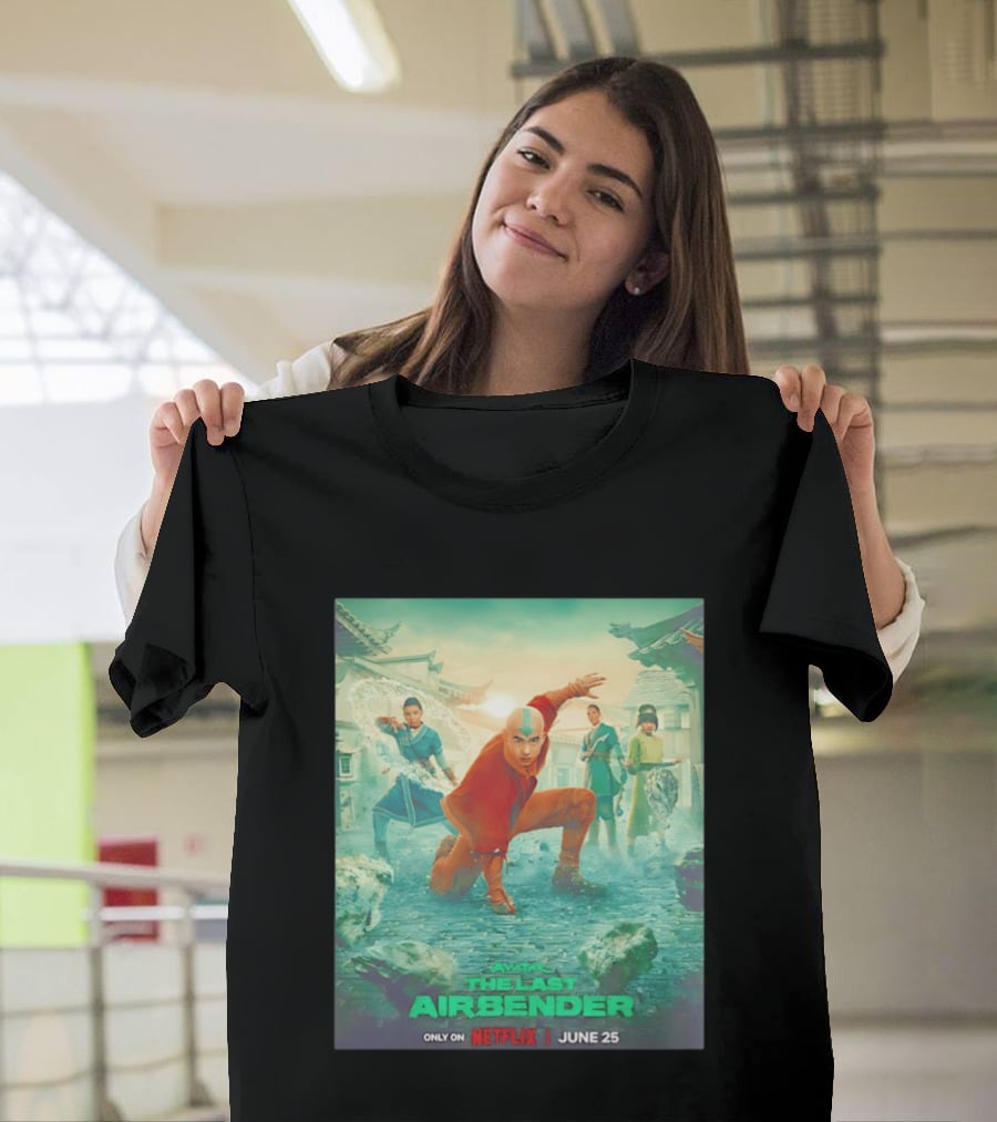 Avatar The Last Airbender Coming June 25 On Netflix T-Shirt