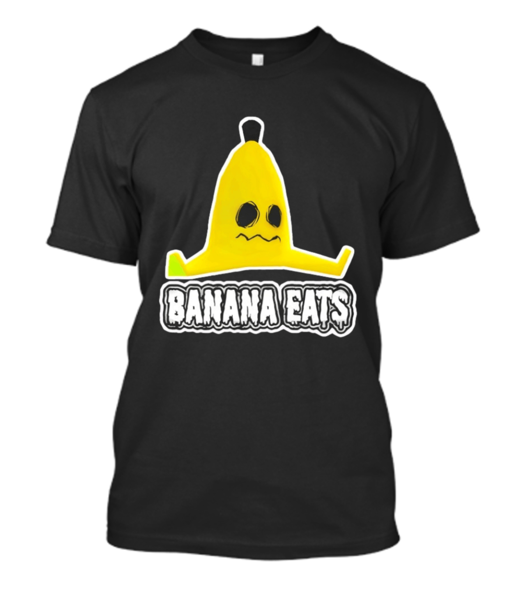 Banana Eats Game Inspired Funny Yellow T-Shirt