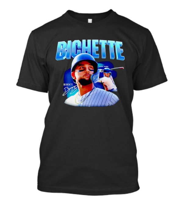 Bichette Bo Bichette Baseball Player Blue Jersey Athletic Gear T-Shirt