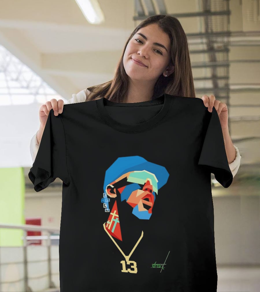 Ronald Acuna Jr 13 Atlanta Braves WPAP Pop T-Shirt