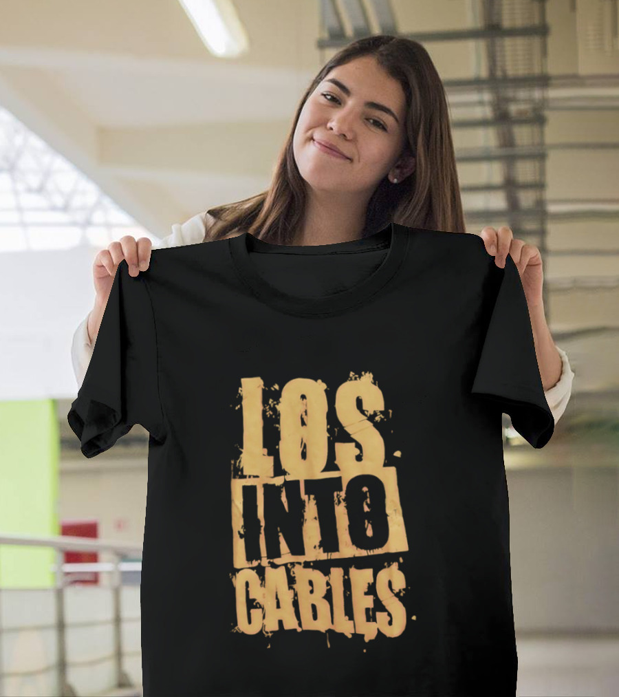 Los Into Cables Grunge T-Shirt