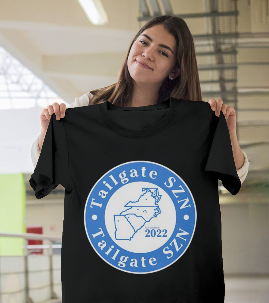 Tailgate SZN Established 2022 Map Circle T-Shirt