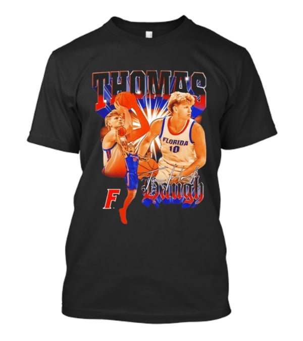 Thomas Haugh Florida Basketball Collage F. 10 T-Shirt