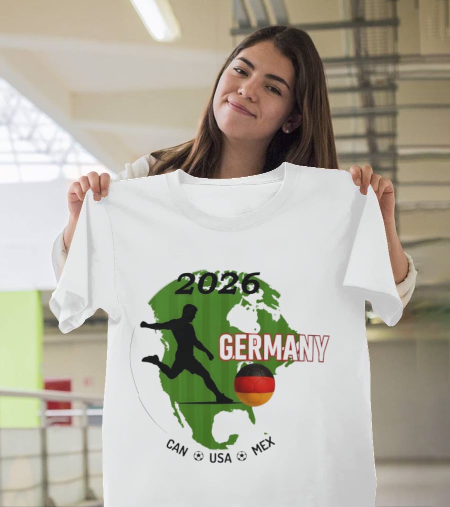 2026 Germany Football CAN USA MEX Soccer World Cup T-Shirt