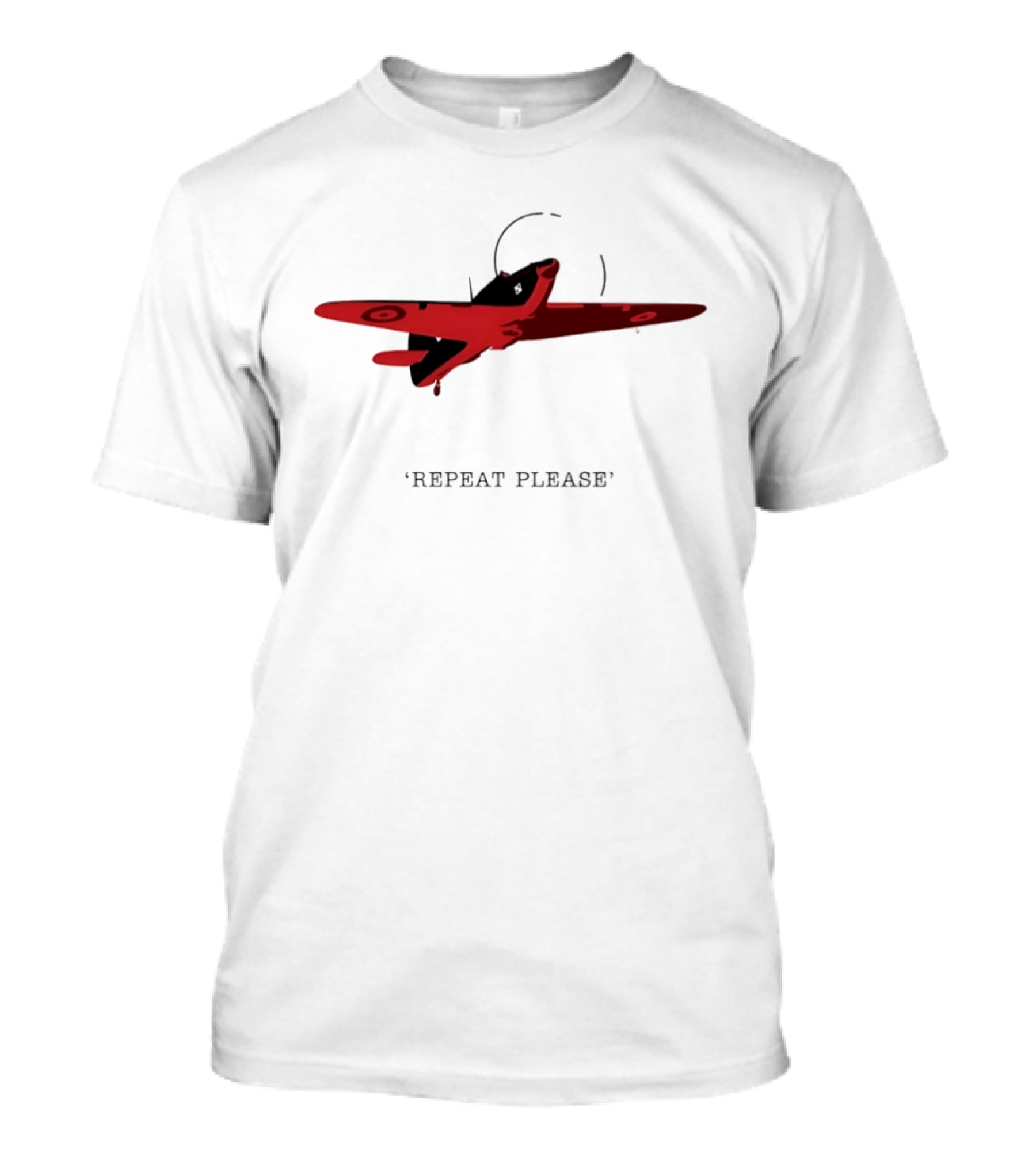 Repeat Please Polish Heritage Flight Exclusive Vintage Aircraft T-Shirt