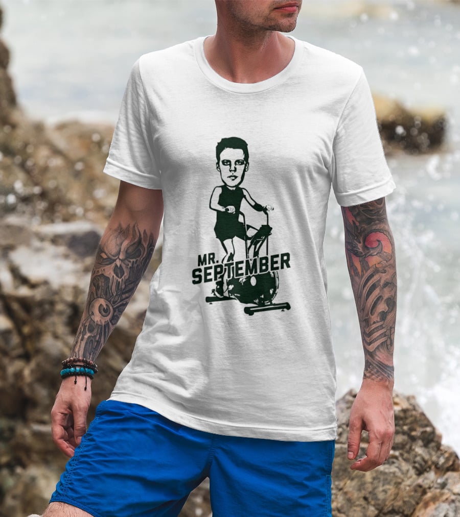 Kirill Kaprizov Minnesota Wild NHL Hockey Mr September Exercise Bike T-Shirt