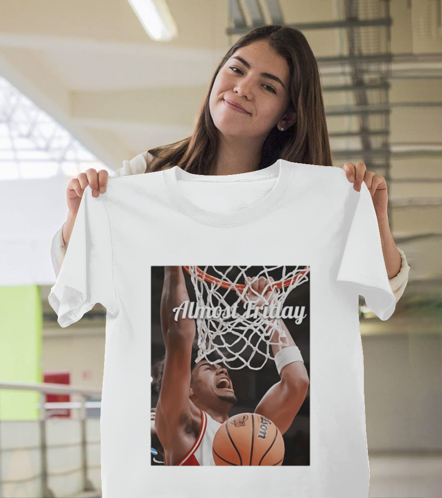 Koa Peat Arizona Wildcats Basketball Almost Friday Dunk T-Shirt