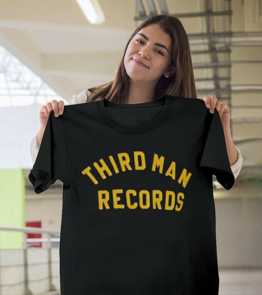 Jack's Third Man Records Yellow T-Shirt