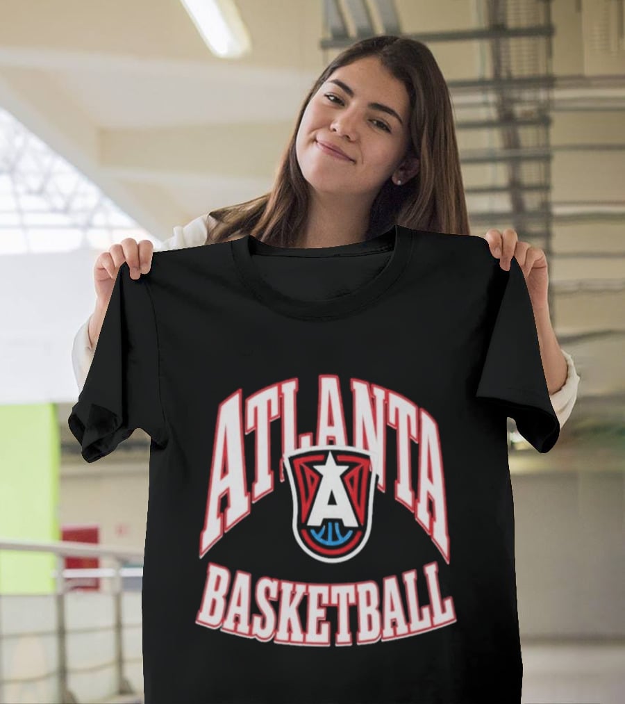 Angel Reese Atlanta Basketball 2026 With Red And White Lettering T-Shirt