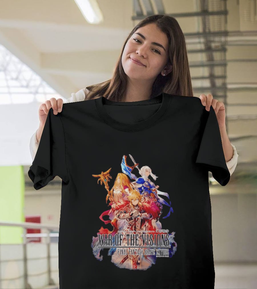 War Of The Visions Final Fantasy Brave Exvius Commemorative Characters T-Shirt