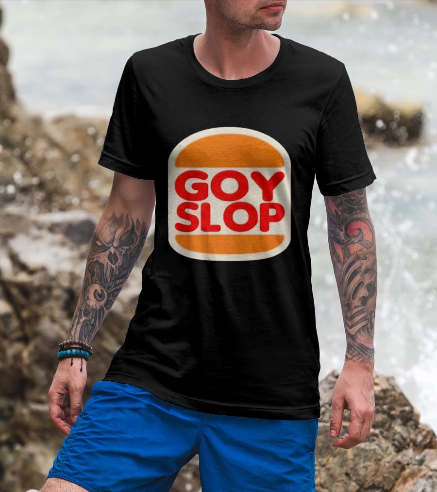 Goy Slop Burger T-Shirt
