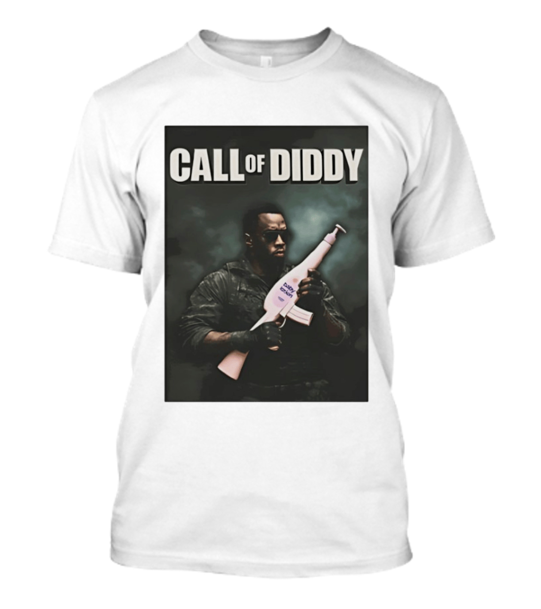 Call Of Diddy Baby Bottle Warrior T-Shirt
