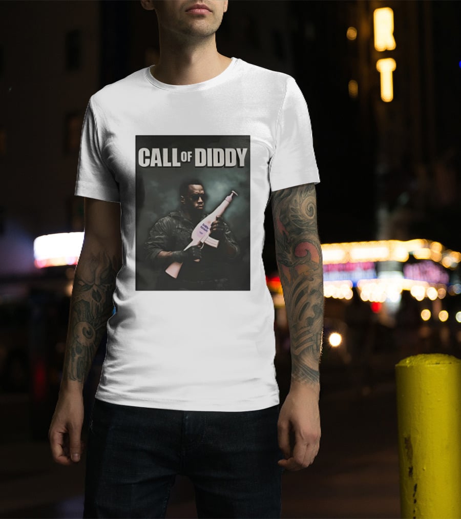 Call Of Diddy Baby Bottle Warrior T-Shirt