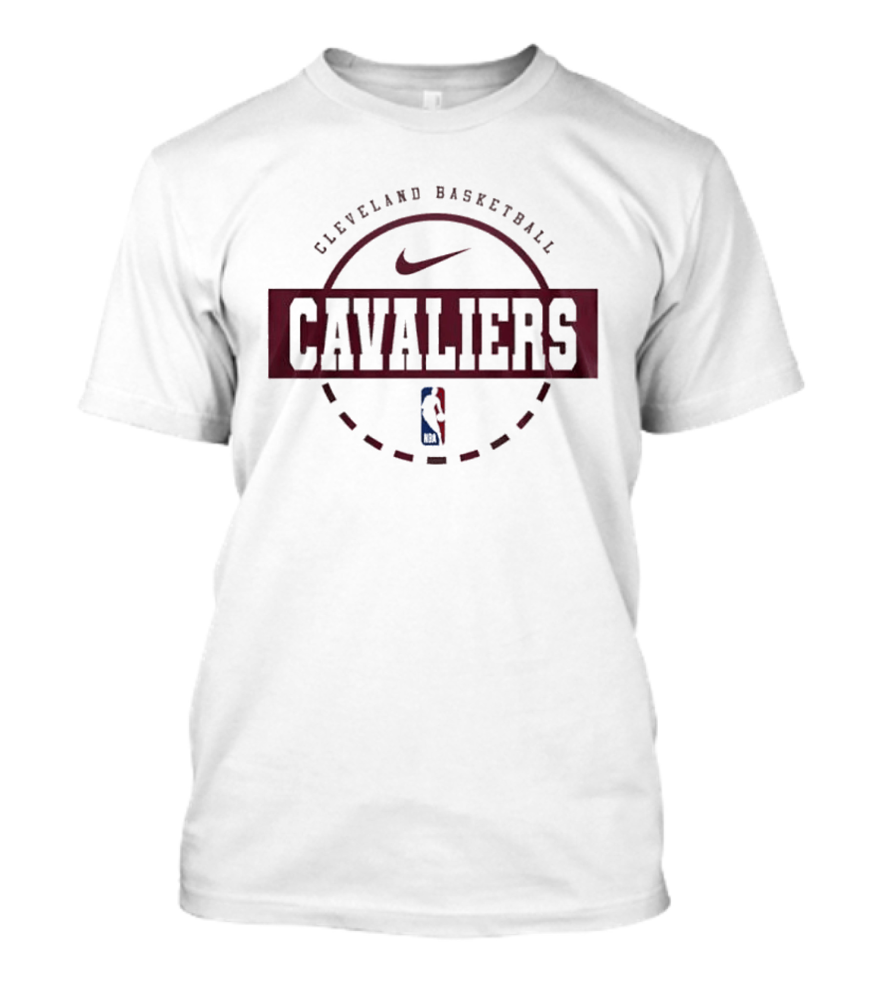 Cleveland Cavaliers Snoopy Plays Basketball Forever Not Just When We Win NBA Nike Cavaliers T-Shirt