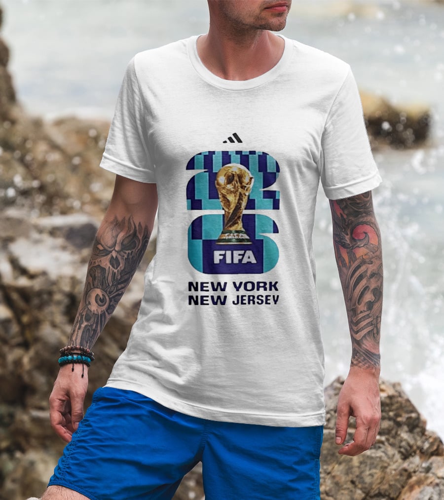 FIFA World Cup 2026 New York New Jersey Host City Soccer Event T-Shirt