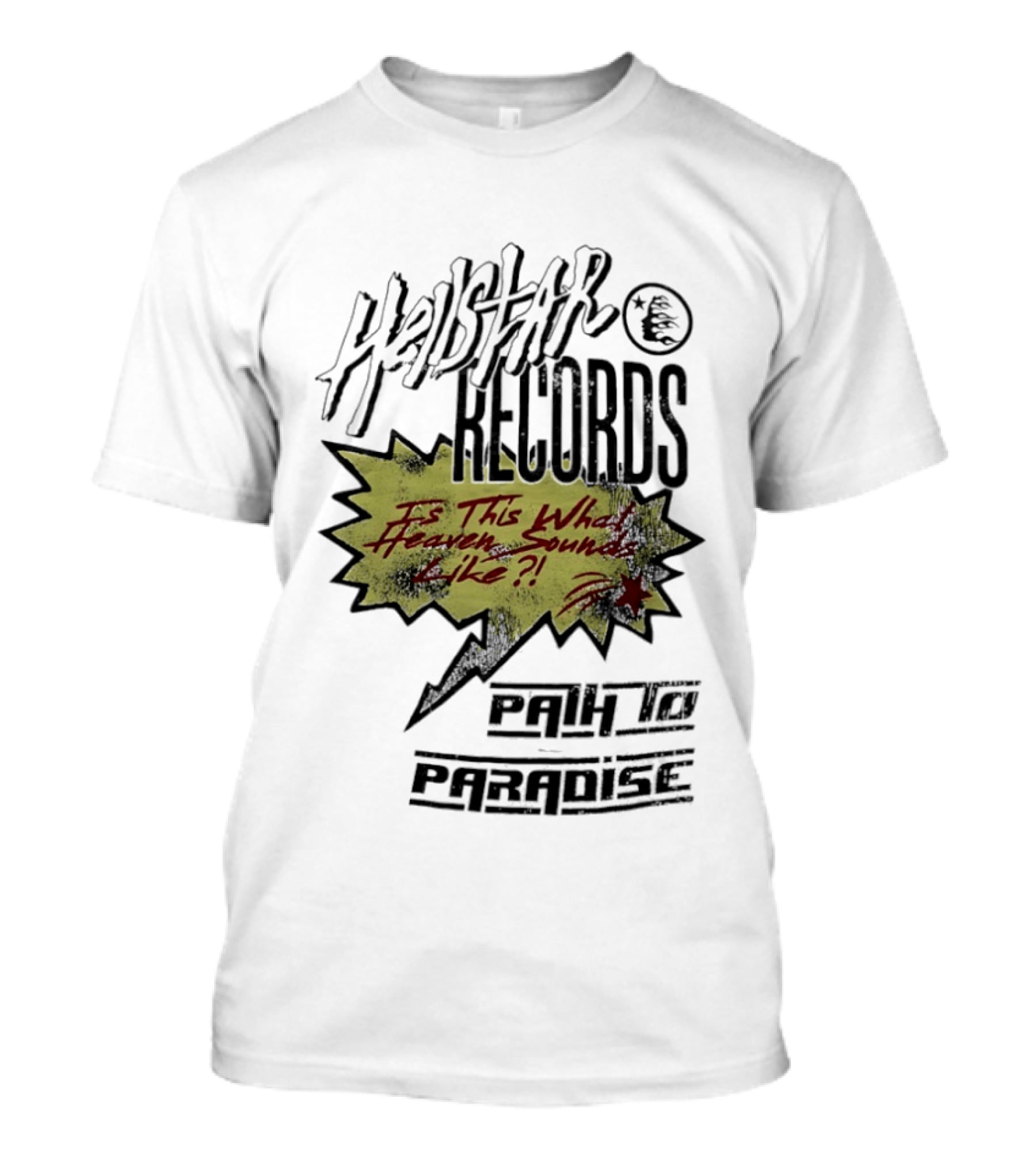 Hellstar Records Is This What Heaven Sounds Like Path To Paradise T-Shirt