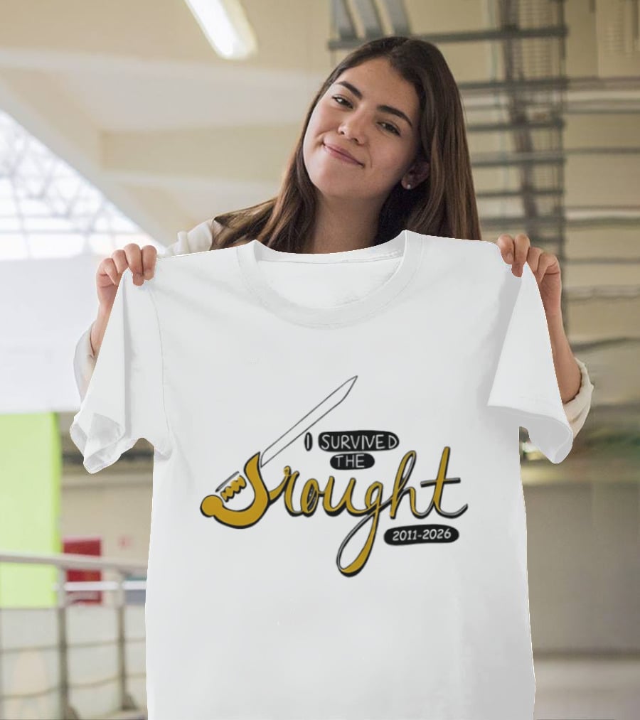 I Survived The Drought 2011 2026 Sword T-Shirt