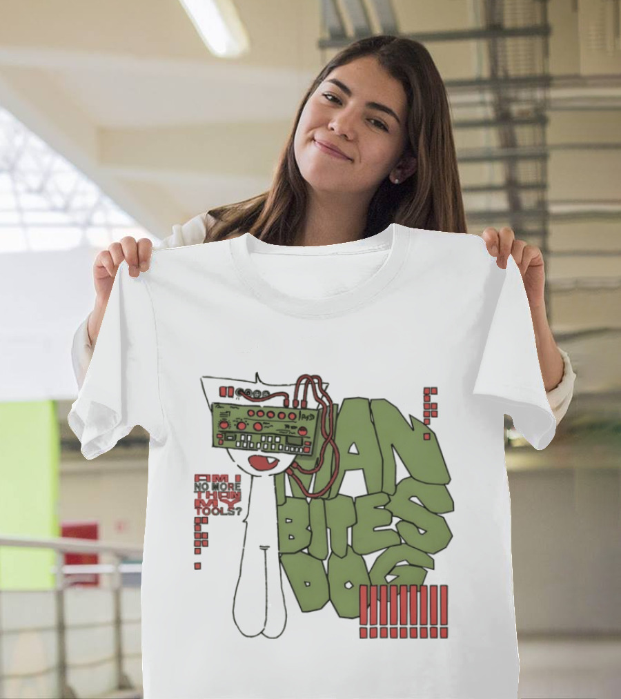 Man Bites Dog MF DOOM Am I No More Than My Tools T-Shirt