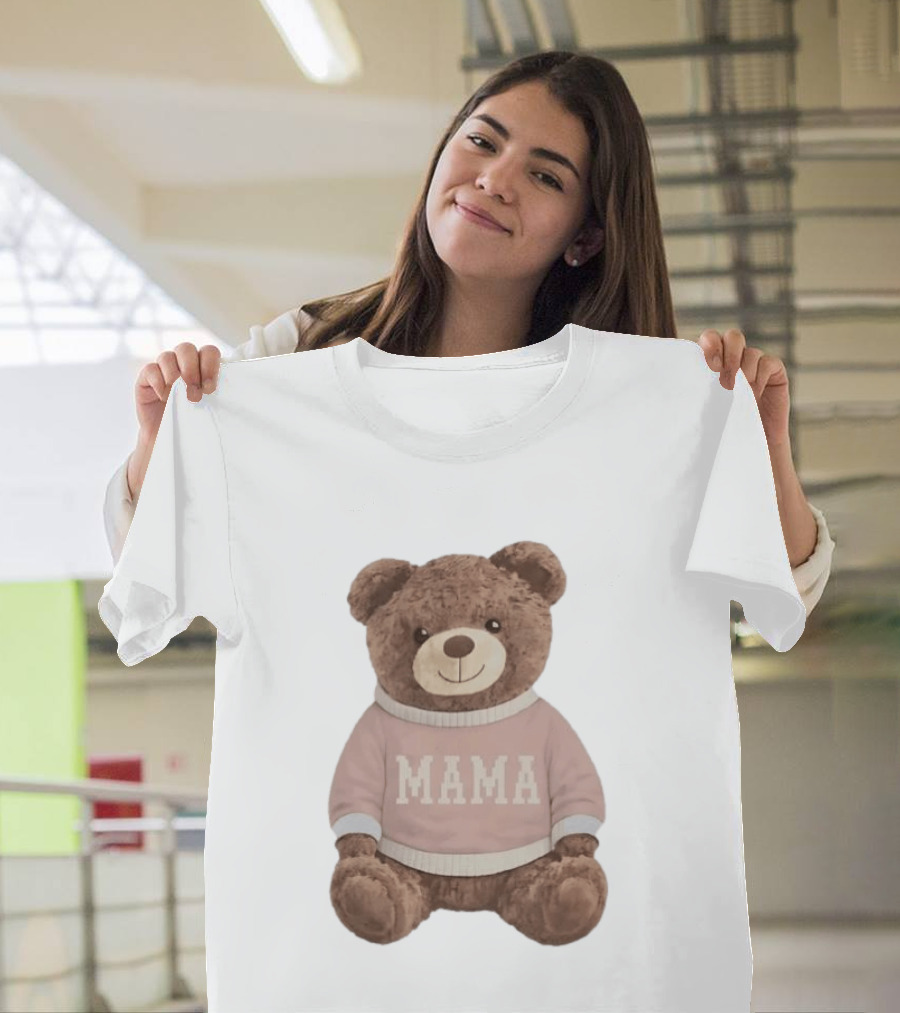 Mama Bear Stuffie Mother's Day 2026 Gift for Moms T-Shirt