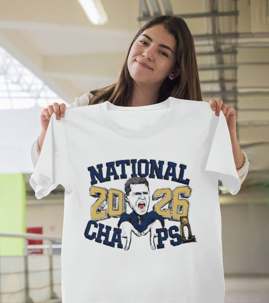 National Champs 2026 Basketball Coach Meme T-Shirt