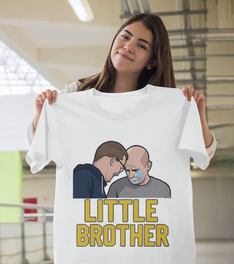 Michigan Wolverines Uconn Huskies Little Brother Crying Dusty May Dan Hurley T-Shirt