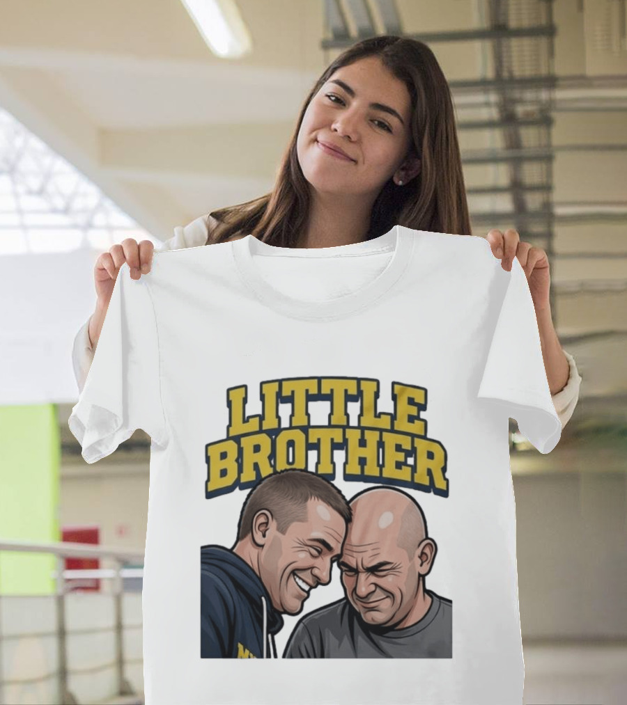 Michigan Wolverines Vs Uconn Huskies Little Brother Dusty May Dan Hurley T-Shirt